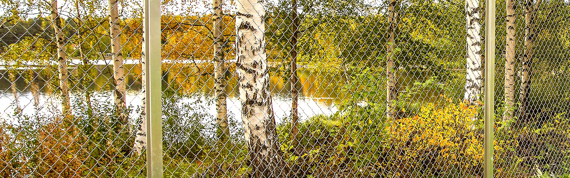 Chain-link fences