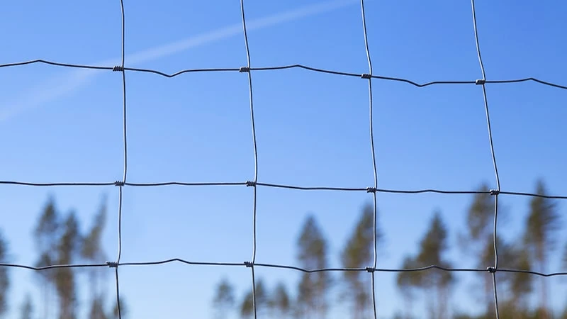 Hirvi- ja poroaitana käytettävää riistaverkkoa.